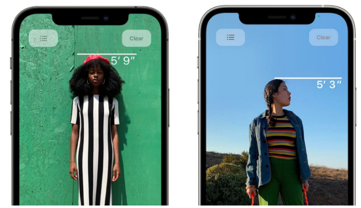 思南苹果服务网点分享通过iPhone激光雷达测量身高方法教程 