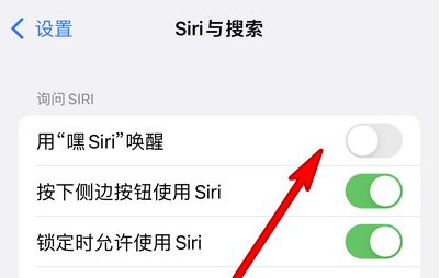 思南苹果13维修分享iPhone 13怎么唤醒 Siri  
